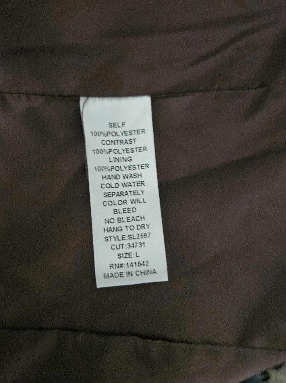 NWT! Fabrik Women's Blazer Jacket Large - Picture 5 of 5
